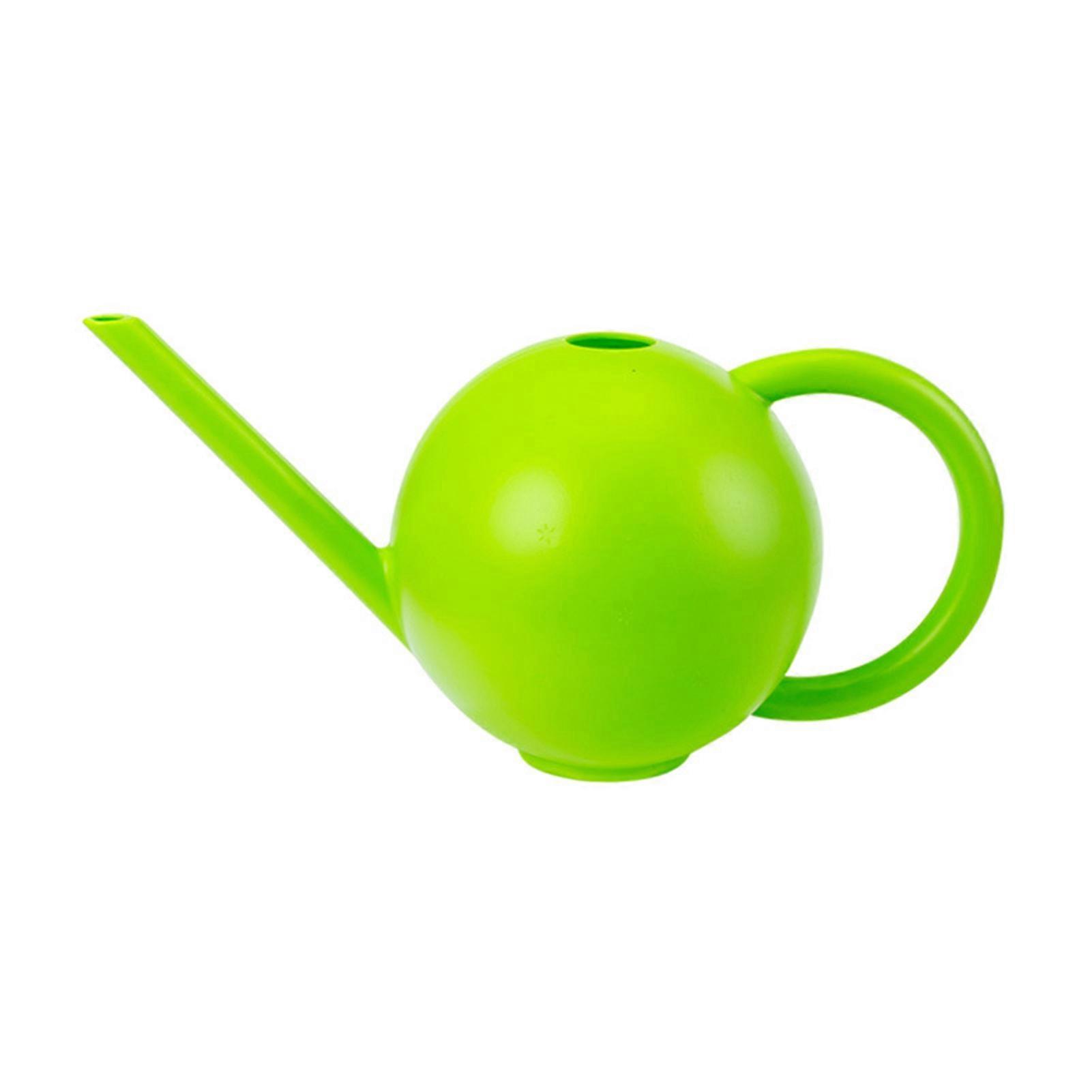 MengXi 1.5L Practical Long Spout Watering Can Shockproof Water-saving Plastic Watering Bottle for Garden