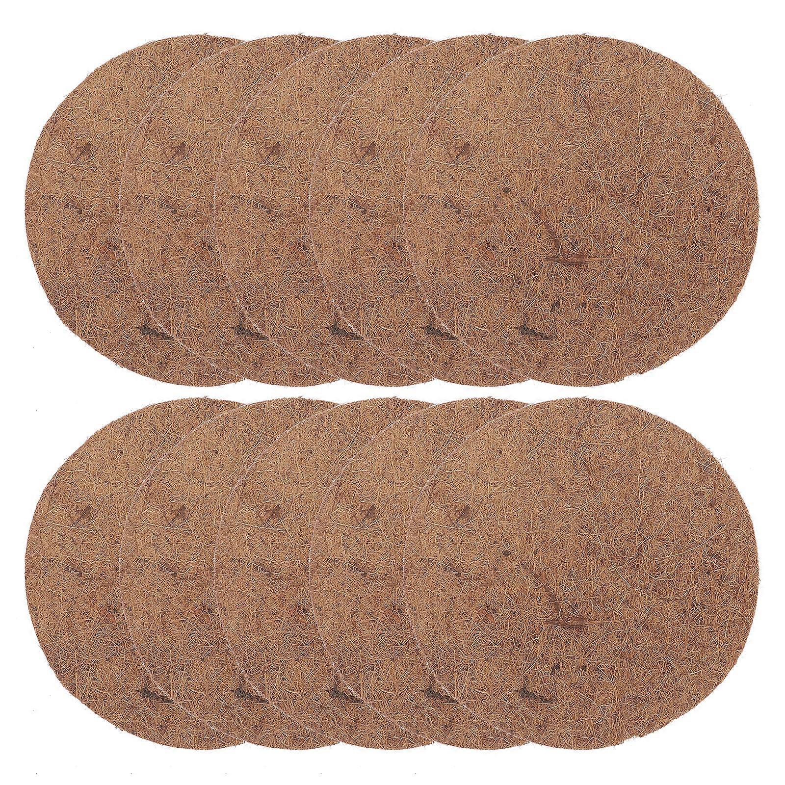 10 Pcs Bird Cage Accessories Nesting Pads Breeding Egg Mat Breathable Nesting Mat Chicken Eggs Mat