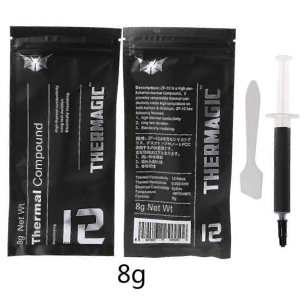 Zf-12 High Performance Thermal Conductive Grease Paste Processor Cpu Gpu Cooler