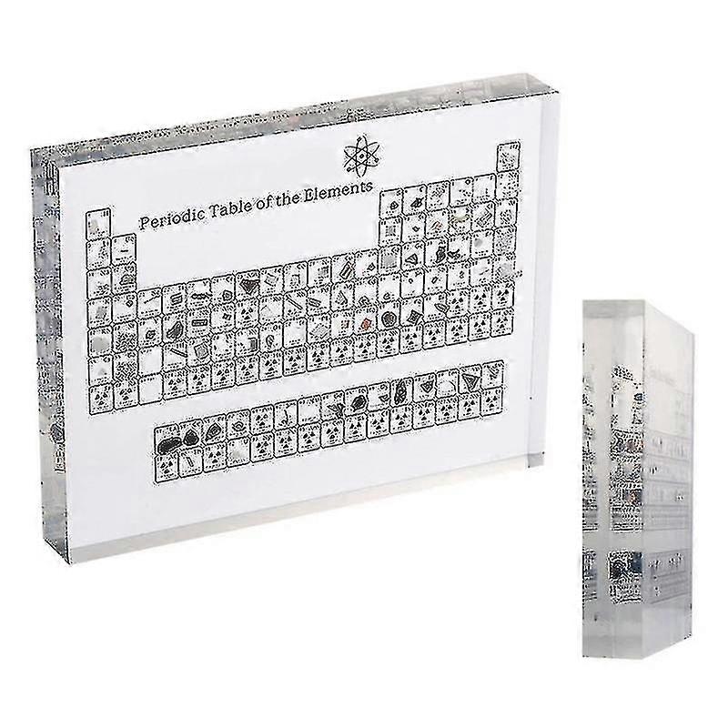 Periodic Table With Real Elements, Kids Teaching Tool