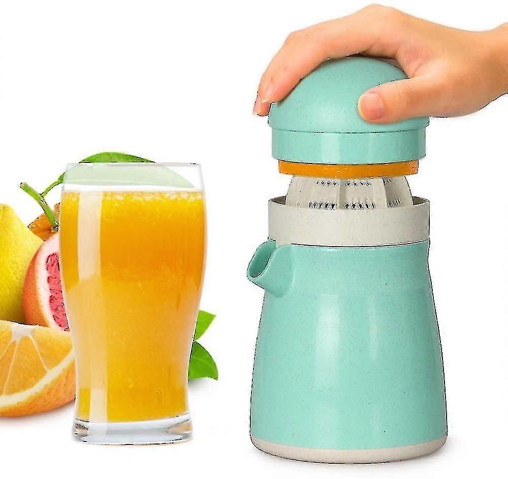 Auspicious-manual Citrus Juicer, Orange Lemon Squeezer, Fruit Squeezer, Bpa Free Manual Juicer For Lemon Orange Citrus Biodegradable Wheat-straw Mater