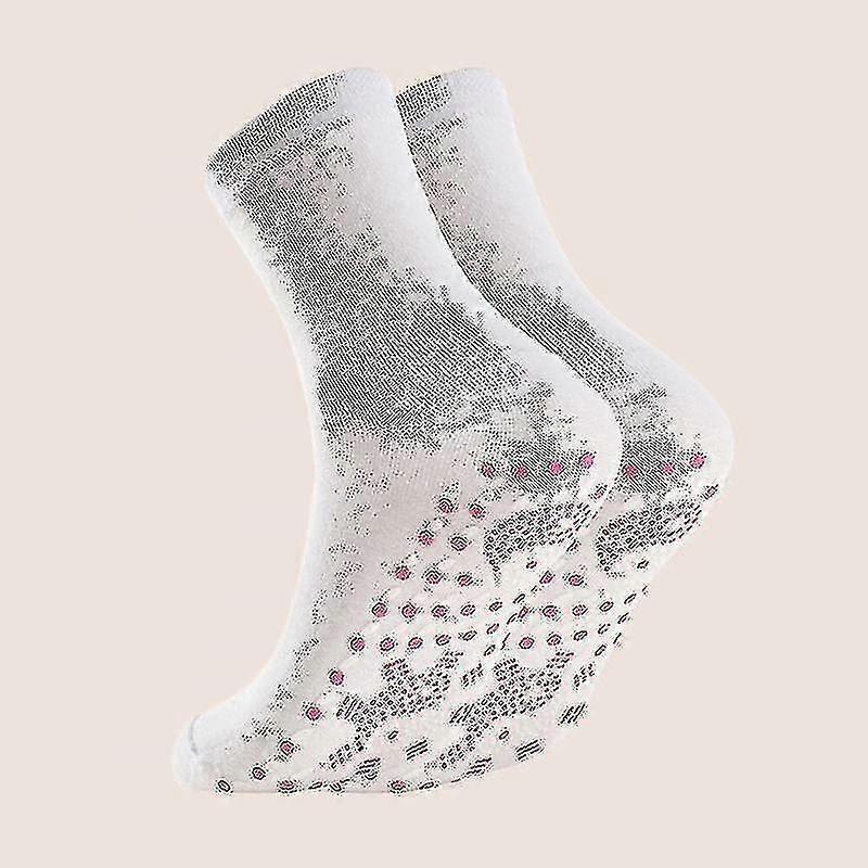 3 Pairs Of Tourmaline Slimming Health Socks Winter Warm Warm Self-heating Socks
