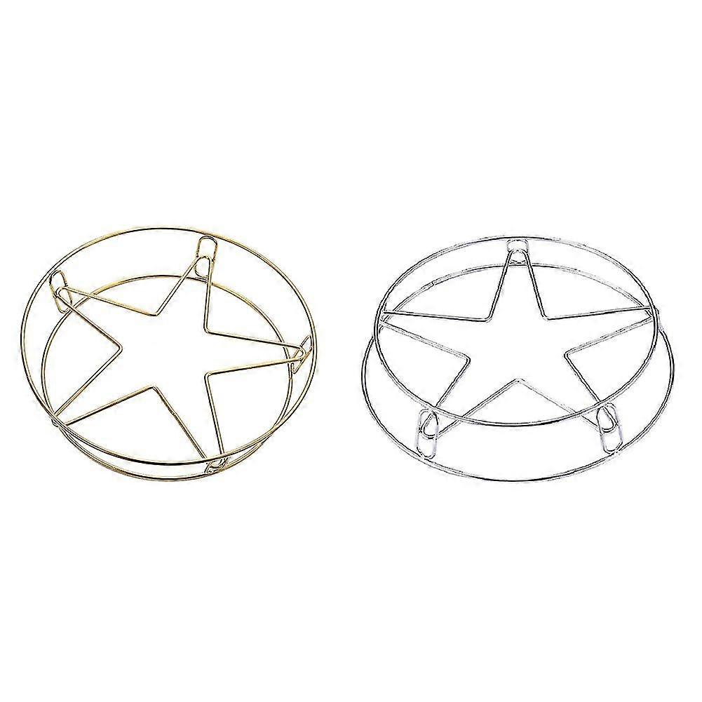 Stainless Steel Pot Rack Nordic Multi-Functional Kitchen Household Storage Rack Insulation Storage