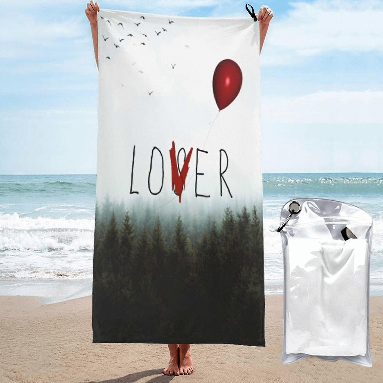 m265Pennywise Microfiber Quick-Drying Cartoon Super Absorbent Prosop Mare LXMT1184