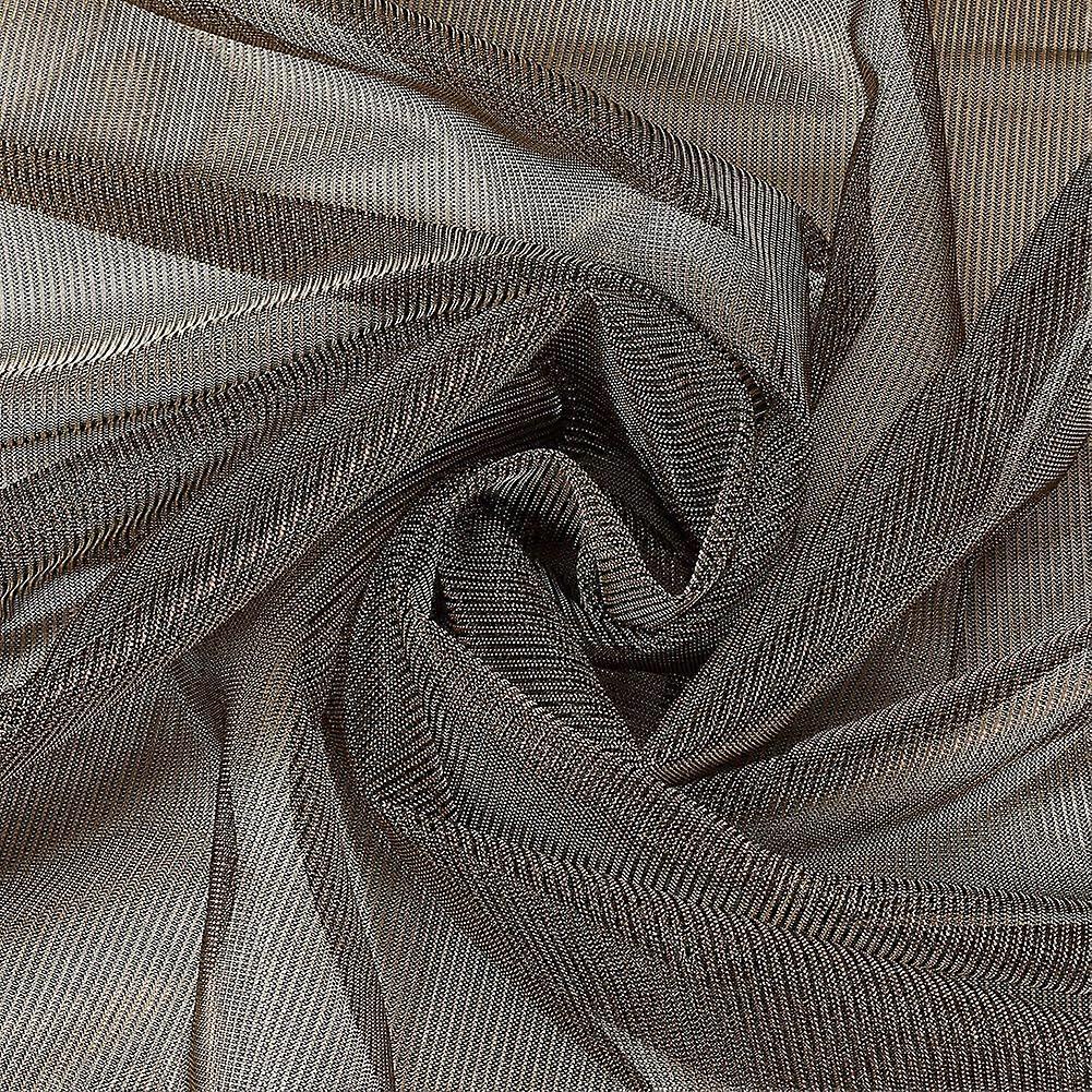 3.2 Yard Sandwich Mesh Fabric Coffee 59inch Light Elastic Spacer Mesh Fabric Slide Silk Stretch Mesh Fabric Polyester Mesh Netting for DIY Craft Hat S
