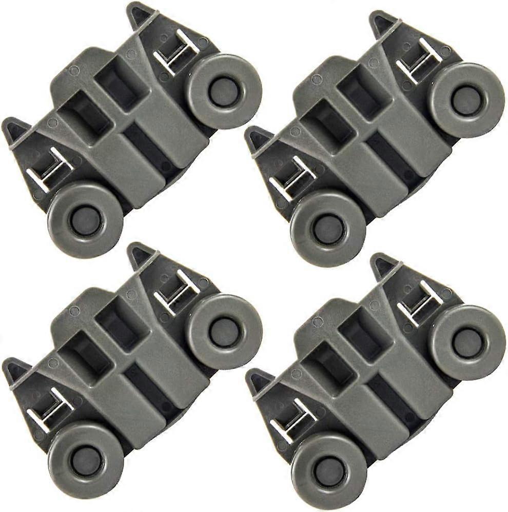 4 Pack Dishwasher Wheels, Durable Replacement Parts for Kitchen Dishwashers, Compatible with Most Models