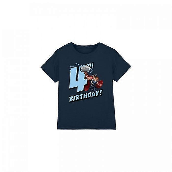 Thor Childrens/Kids 4th Birthday T-Shirt
