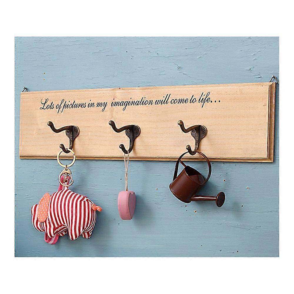 Creative Home Decor Wooden Hook Hat Clothes