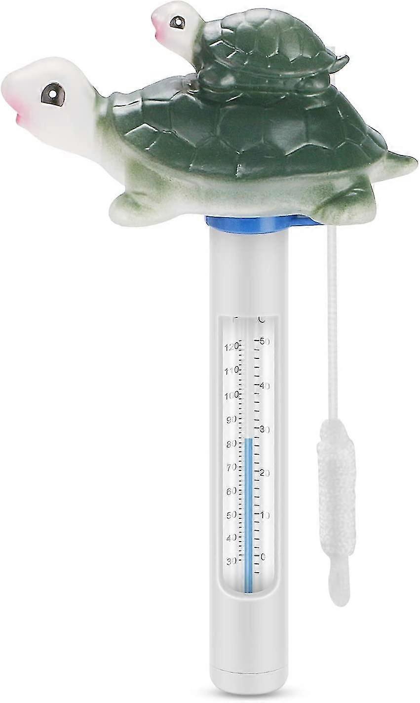 Floating Pool Thermometer, Floating Pool Thermometer With String, Baby Pool Thermometer For Outdoor Indoor Pools, Spas, Hot Tubs, Aquariums Fish P,461