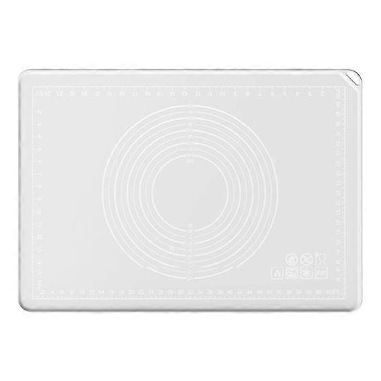 Kneading Pad Scale Design Dough Rolling Mat Convenient Silicone Non-Stick Pastry Mat for Home Kitchen