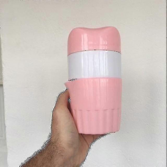 Portable Manual Citrus Juicer For Orange Lemon Fruit Squeezer Child Outdoor Machine 300ml Juice Cup