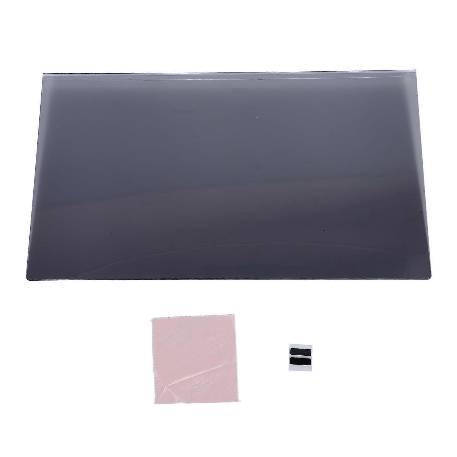 27 Inch Computer Private Screen Filter Anti Blue Light 16:9 Widescreen Filter Removable Hanging Screen Protector Film for Desktop Computer