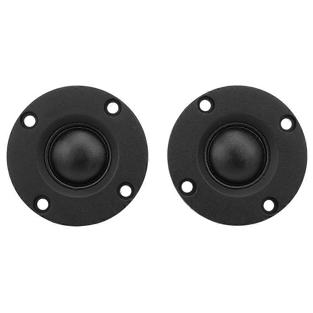TICFOX 2Pcs 2 Inch 6Ω 30W HiFi Speaker Unit o Tweeter Stereo Loudspeaker Horn