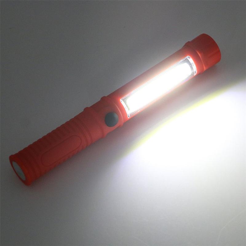 Multifunction Portable Mini COB LED Working Light Pen Style Outdoor Flashlight