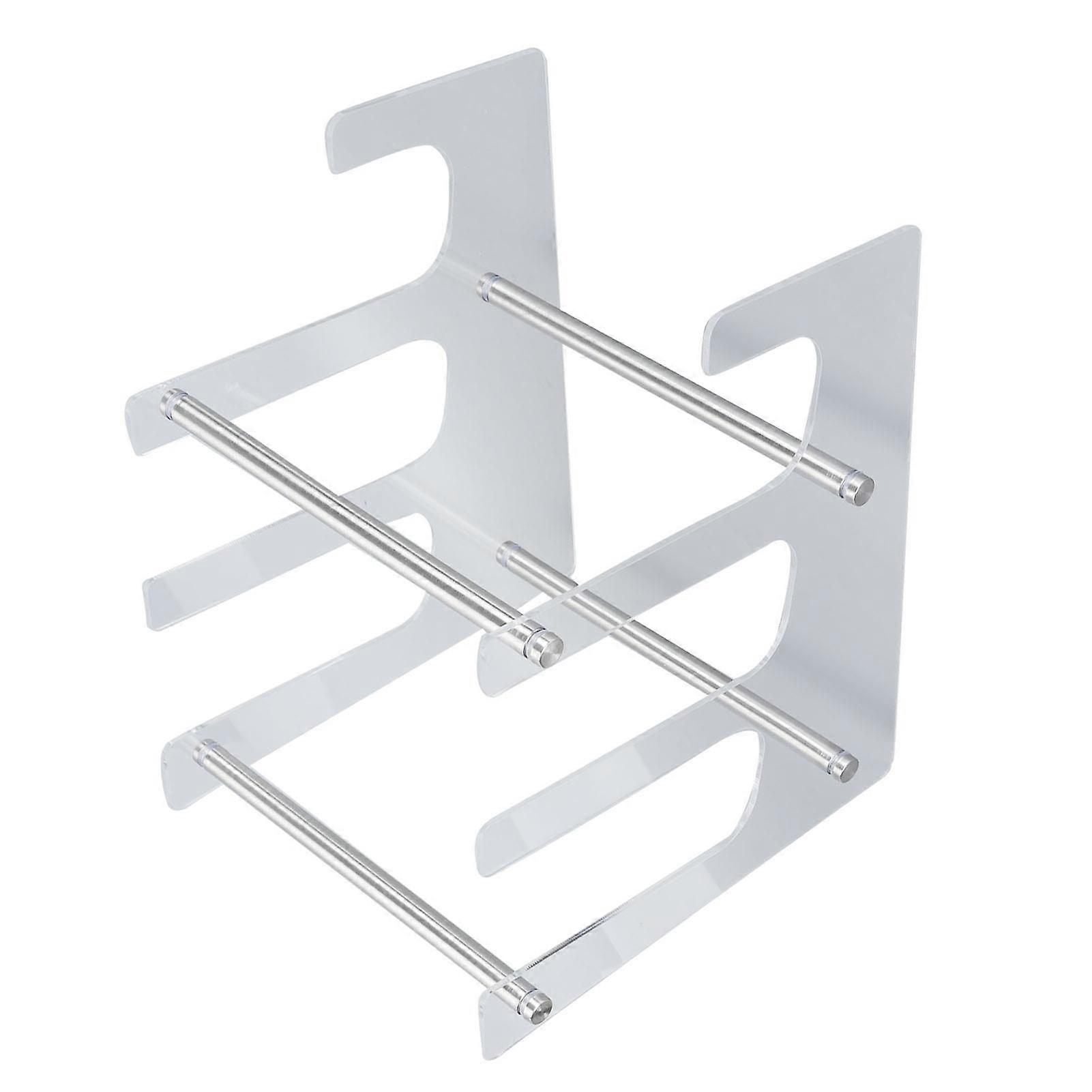 Keyboard Display Stand 3 Tier Acrylic Desk Keyboard Storage Holder for Mechanical Gaming Keyboard