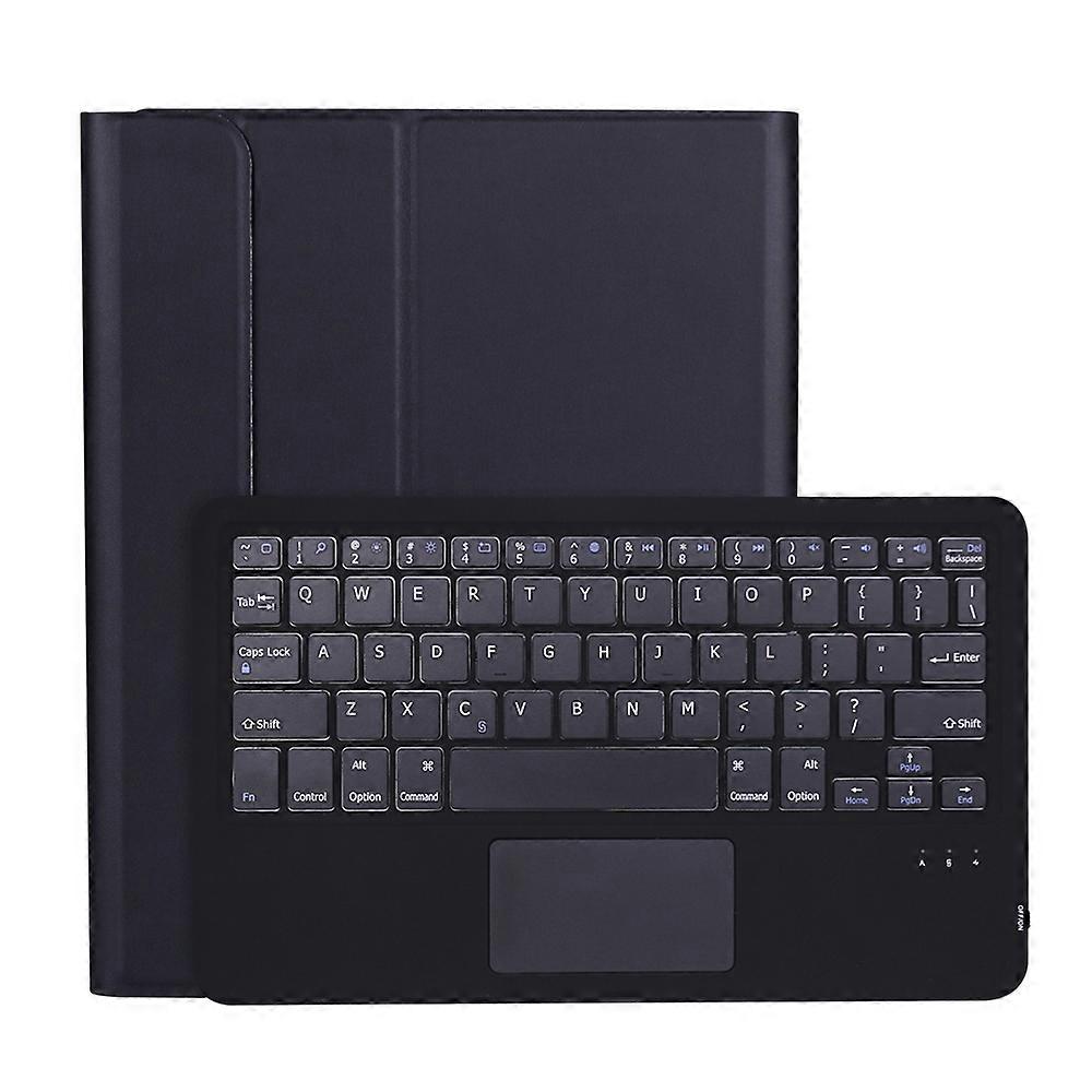 A11B-A Ultra-thin ABS Detachable Bluetooth Keyboard Tablet Case with Touchpad & Pen Slot & Holder for iPad Pro 11 2022 / 2021 / Air 5 / Air 4