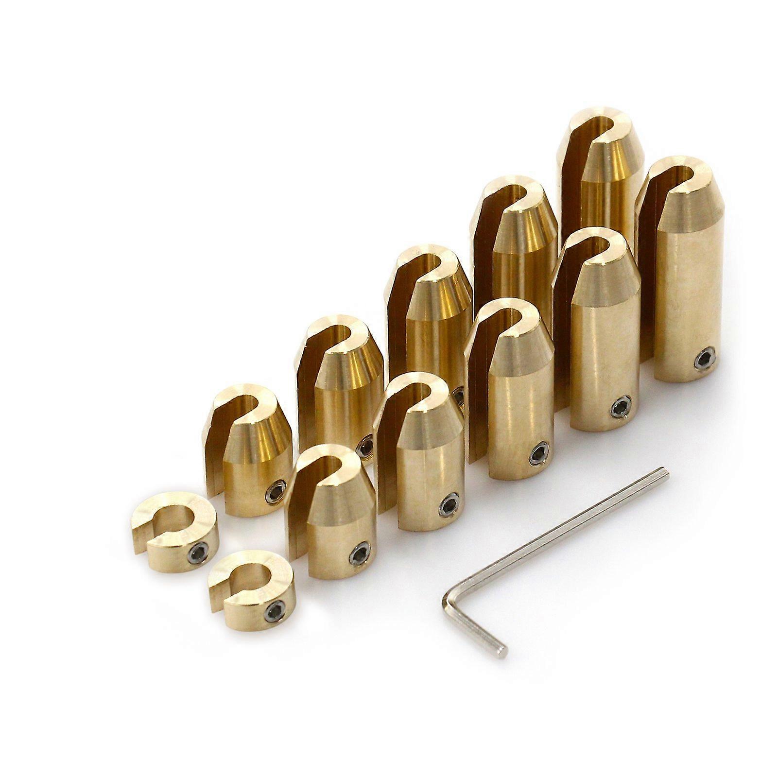 Motorcycle Reusable Brass Wheel Spoke nce Weights: Refill Kits - 12pack