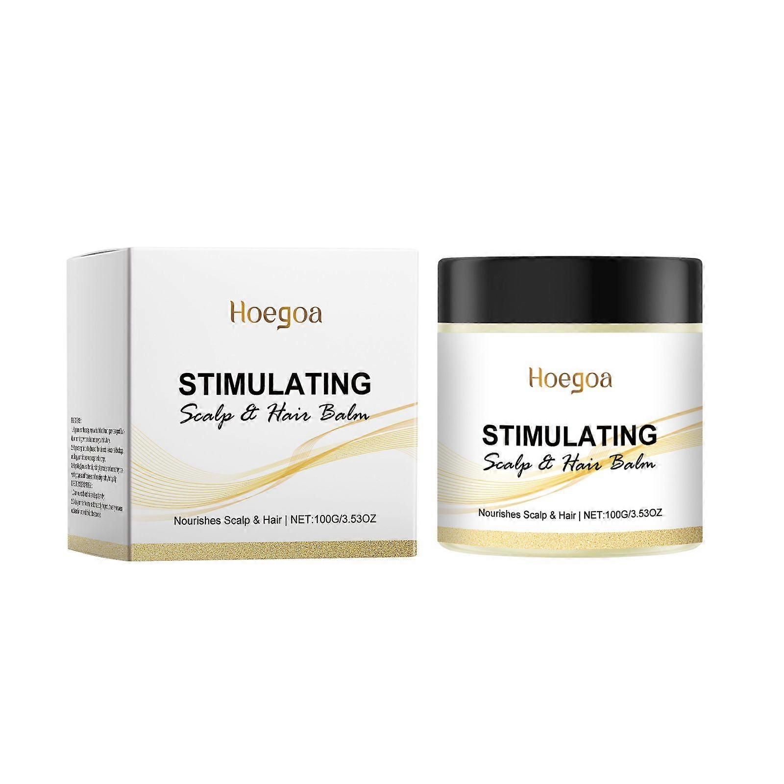 HOEGOA hair nourishing treatment cream nourishing scalp hair care smooth and shiny moisturizing hydrating mild treatment cream