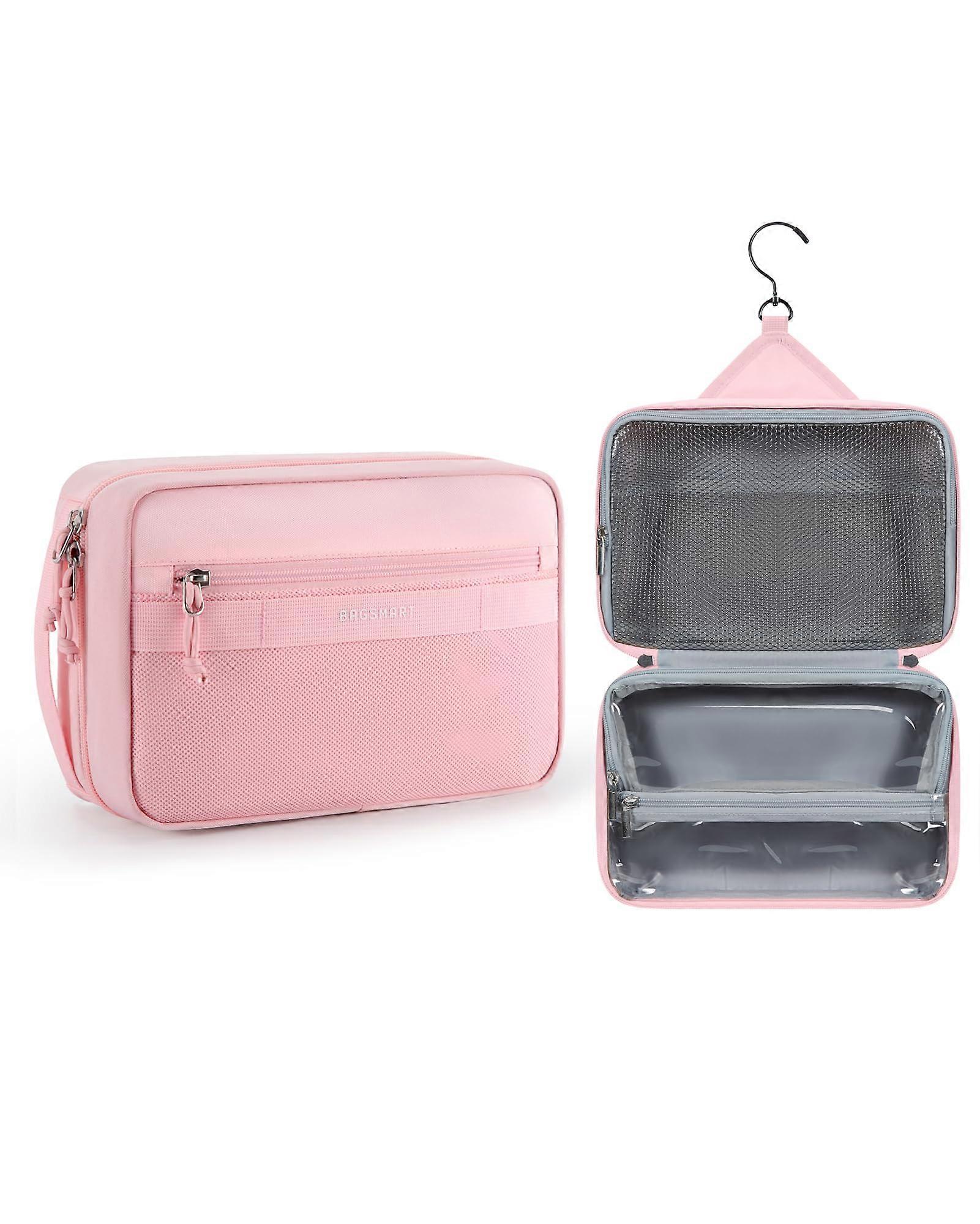 Water-Resistant Toiletry Bag Travel Organizer With Multi-Compartment Design Nylon Exterior
