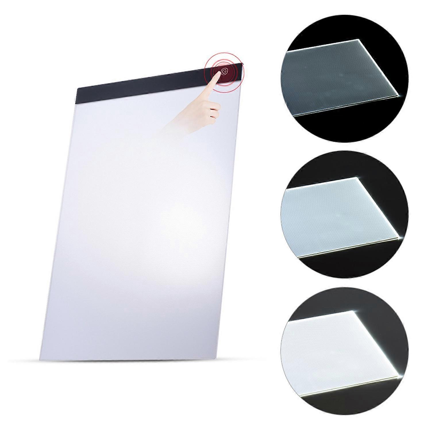 Portable A3 LED Light Box Drawing Tracing Tracer Copy Board Table Pad Panel Copyboard with Memory Fu