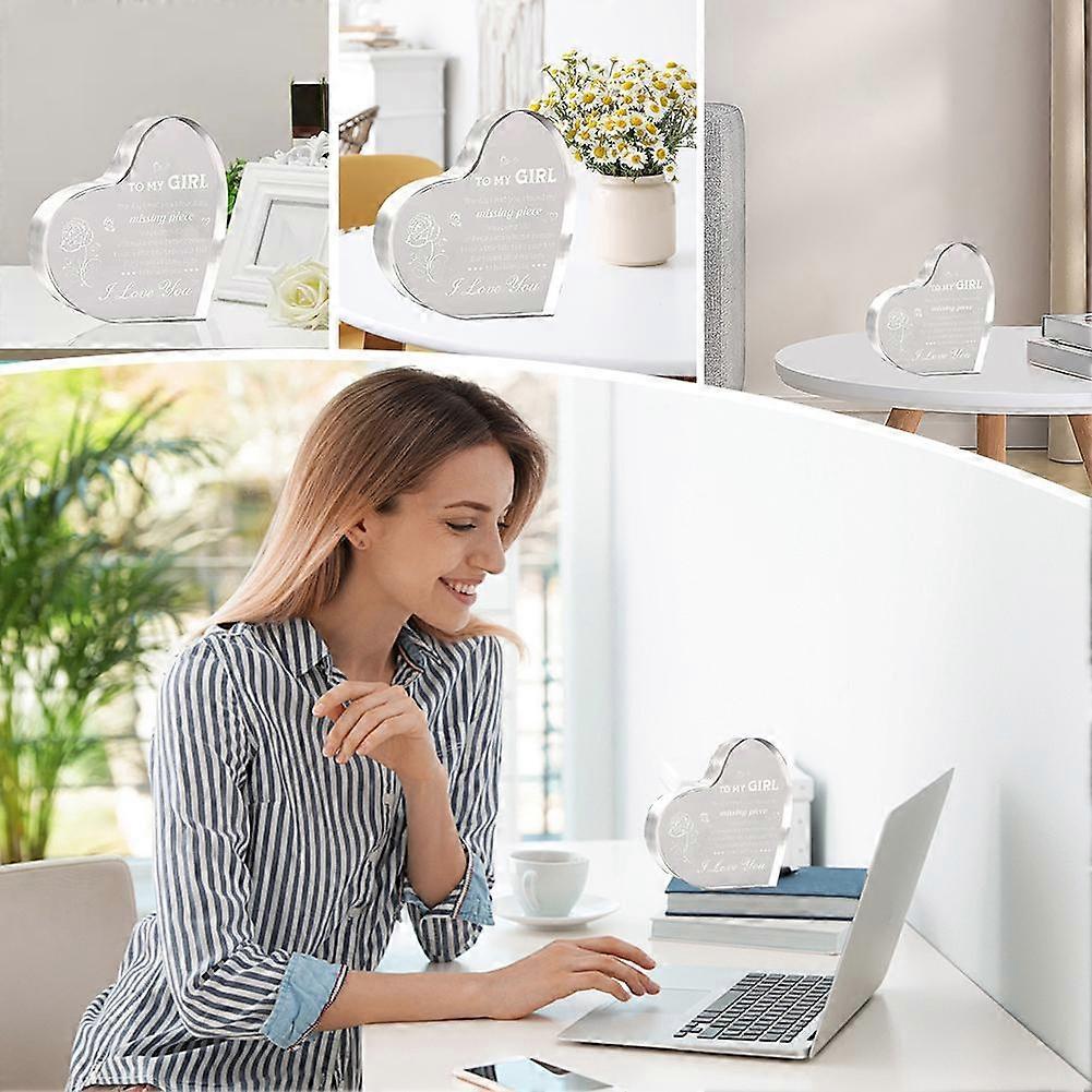 Creative Love Exquisite Acrylic Valentine's Day Decorations Stylish Gift