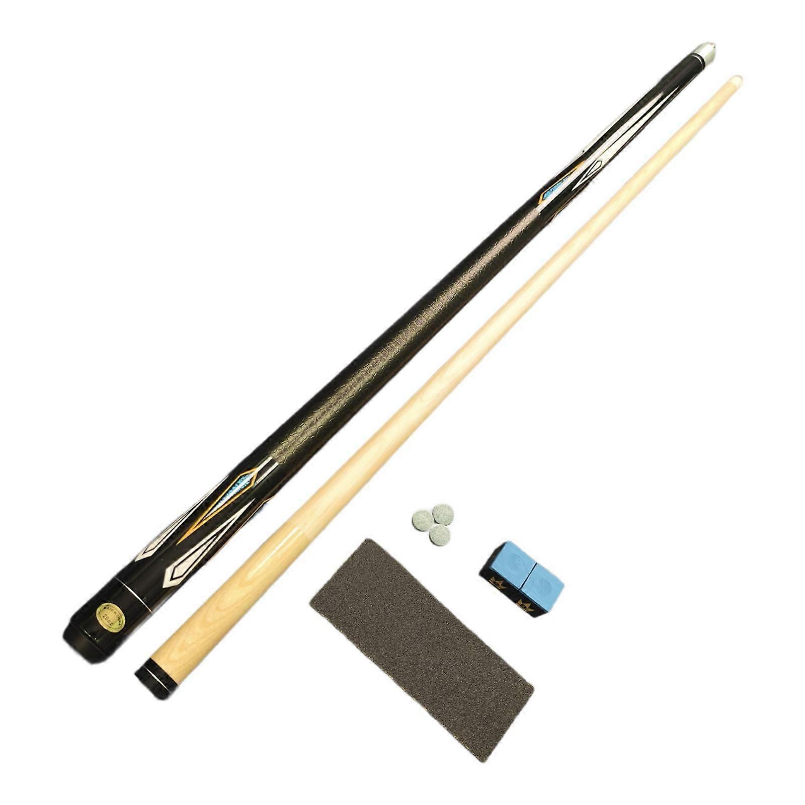 Billiard Stick Sleek Lightweight 57.5inch Professional Two Sections Pool Cue