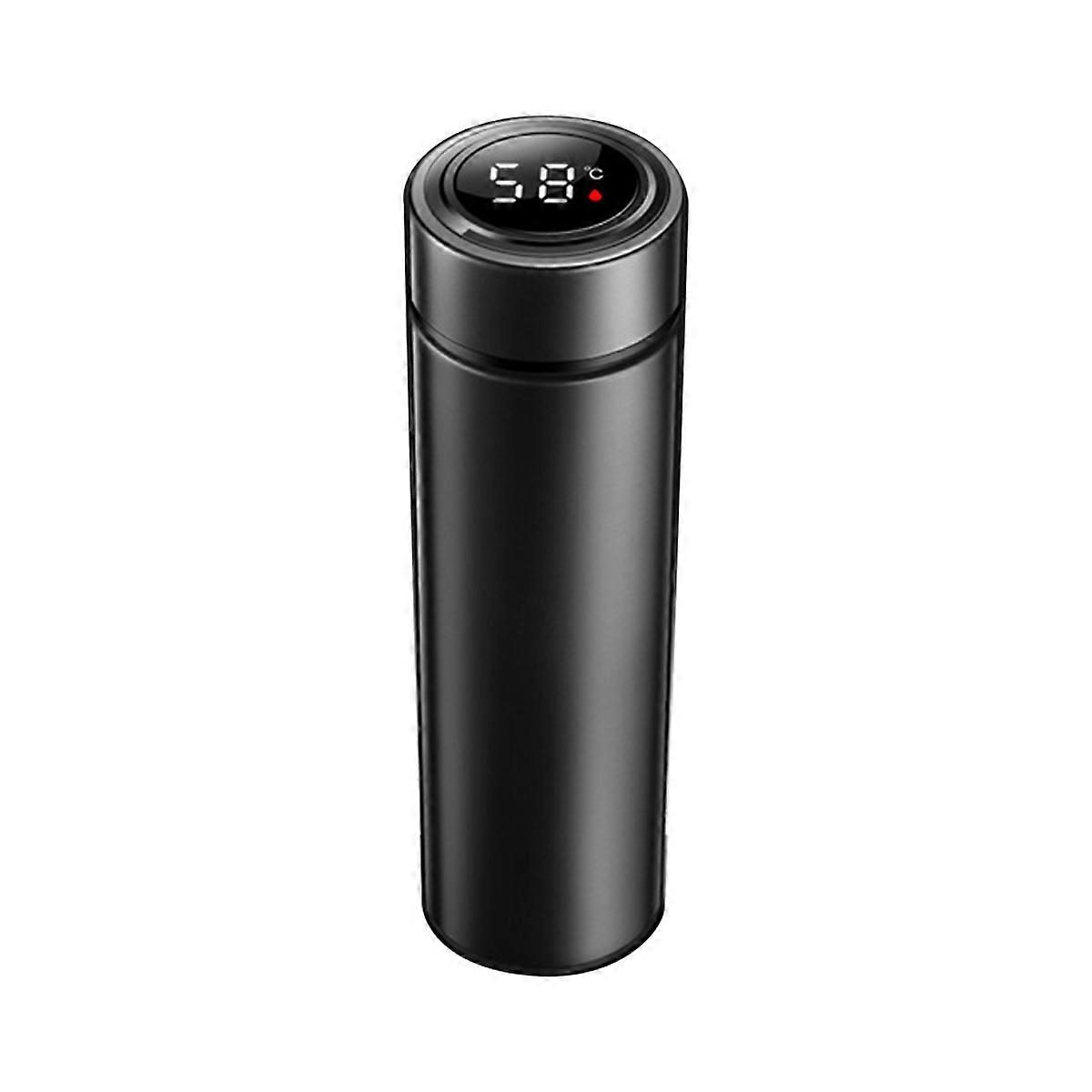 LCD Touch Screen, Double-Walled, Temperature-Display Vacuum Flask
