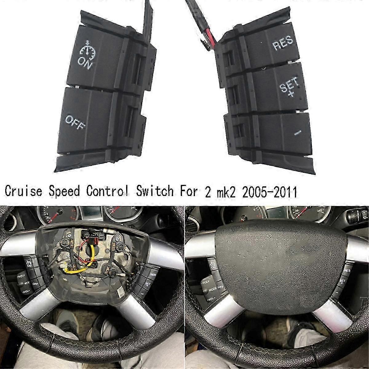 Car Switch Cruise Speed Control Switch for Focus 2 Mk2 20052011 Steering Wheel Switch Button