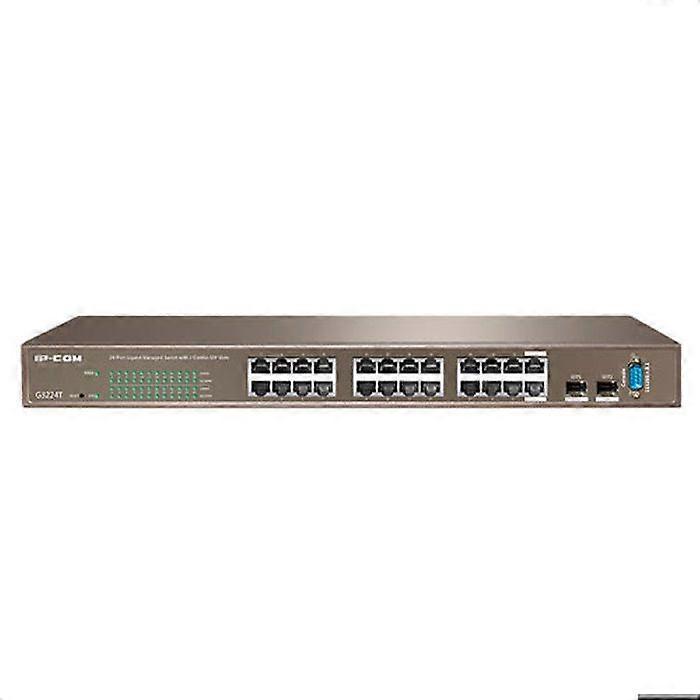 Ipcom Full Management Switch g3224t Gigabit L2 Management Switch mit 24 Ports, 1 c
