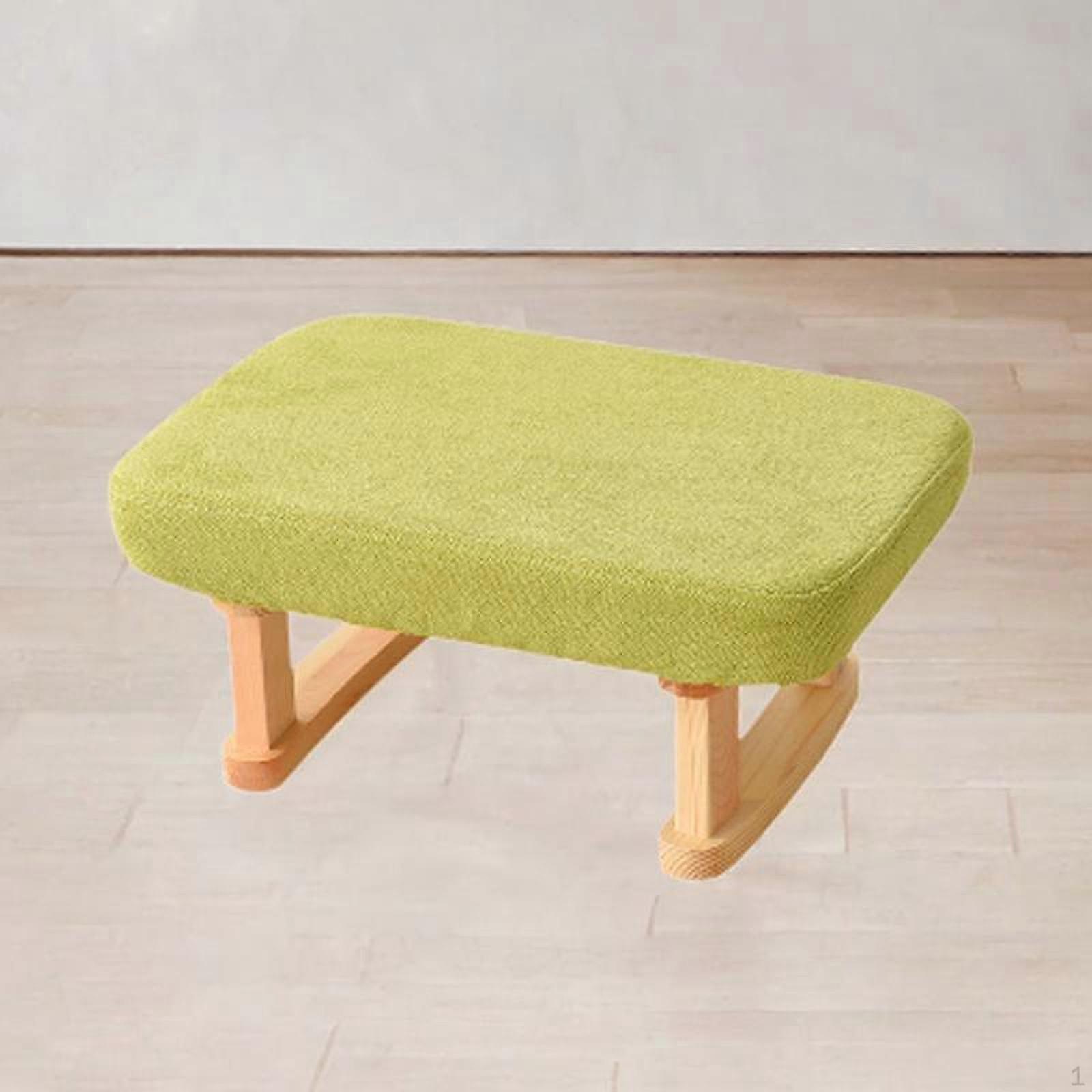 Oszmán lábtartó fa lábakkal otthonra és irodába