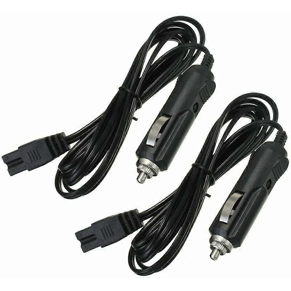 Car Refrigerator Cooler with Thick Wire for Safe High Power Supply, DC Power Cord for Portable Mini Freezer and Compatibility