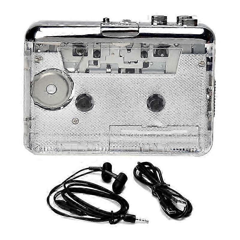 USB Cassette Capture Radio Player Cassette to MP3/CD Type-C Walkman Audio Music Player Cassette Rec