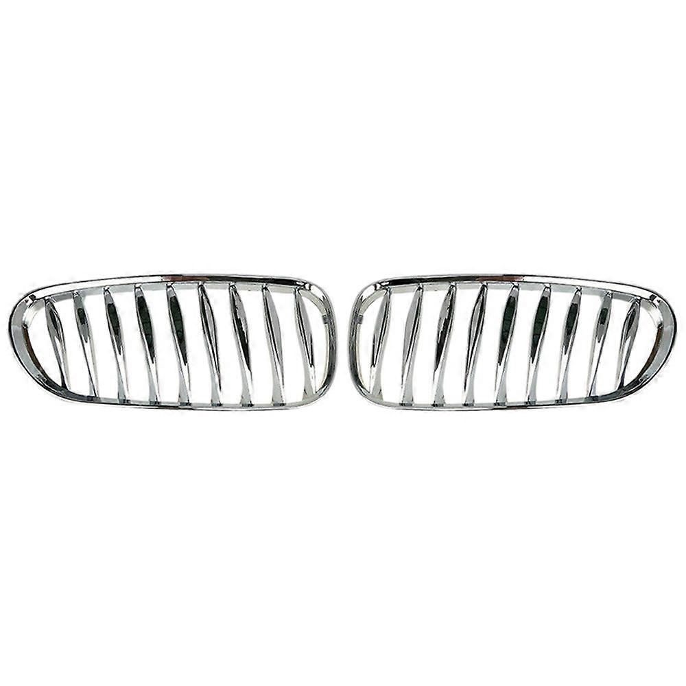 Front Fence Grill Grille ABS Chrome for Z4 E85 E86 2003-2009