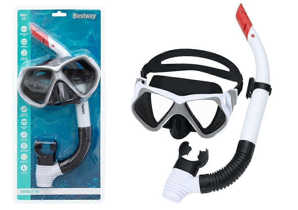 Tauchmaske Schnorchel Set bestway - Weiß - 24069