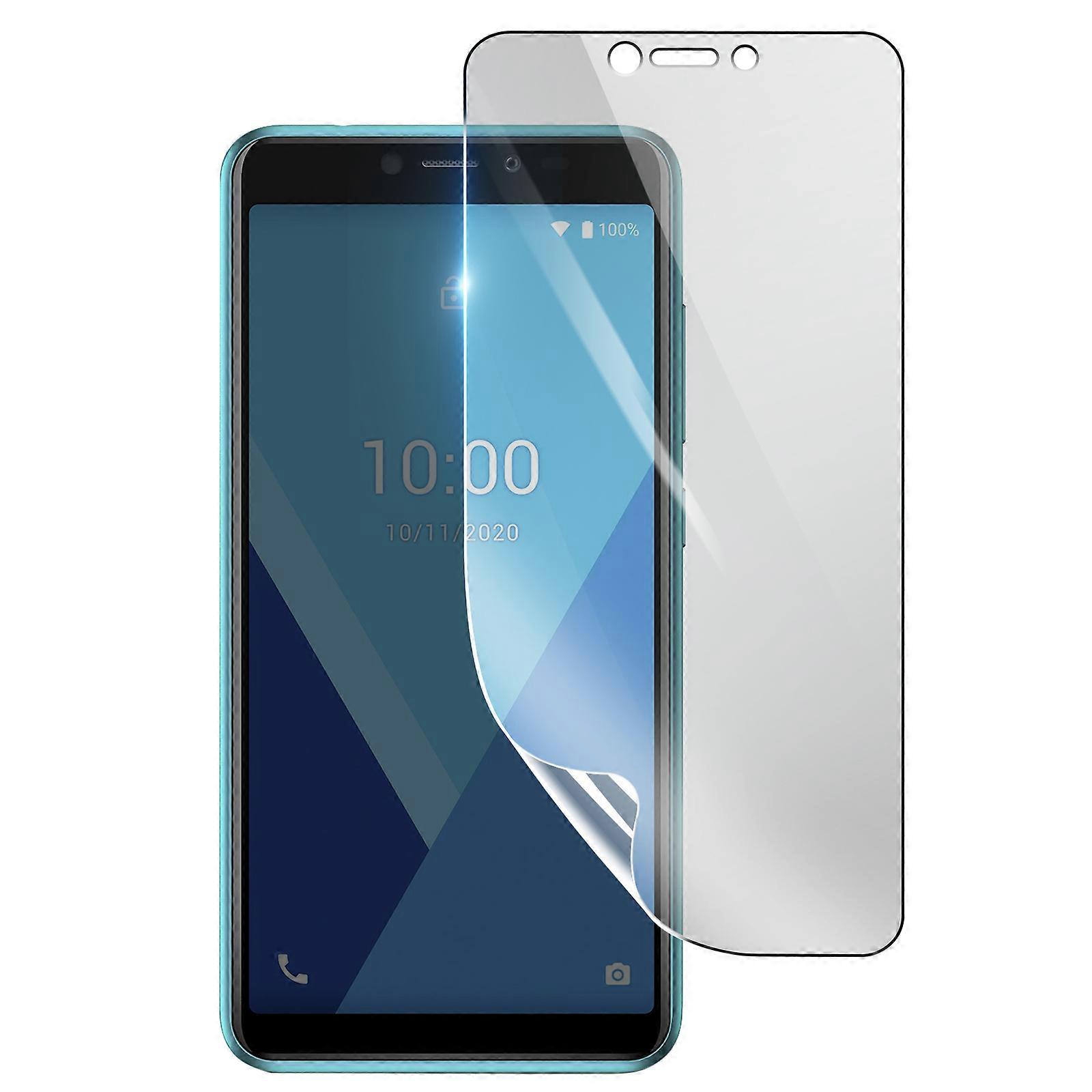 Shockproof Hydrogel Screen Protector for Wiko Y51, Transparent