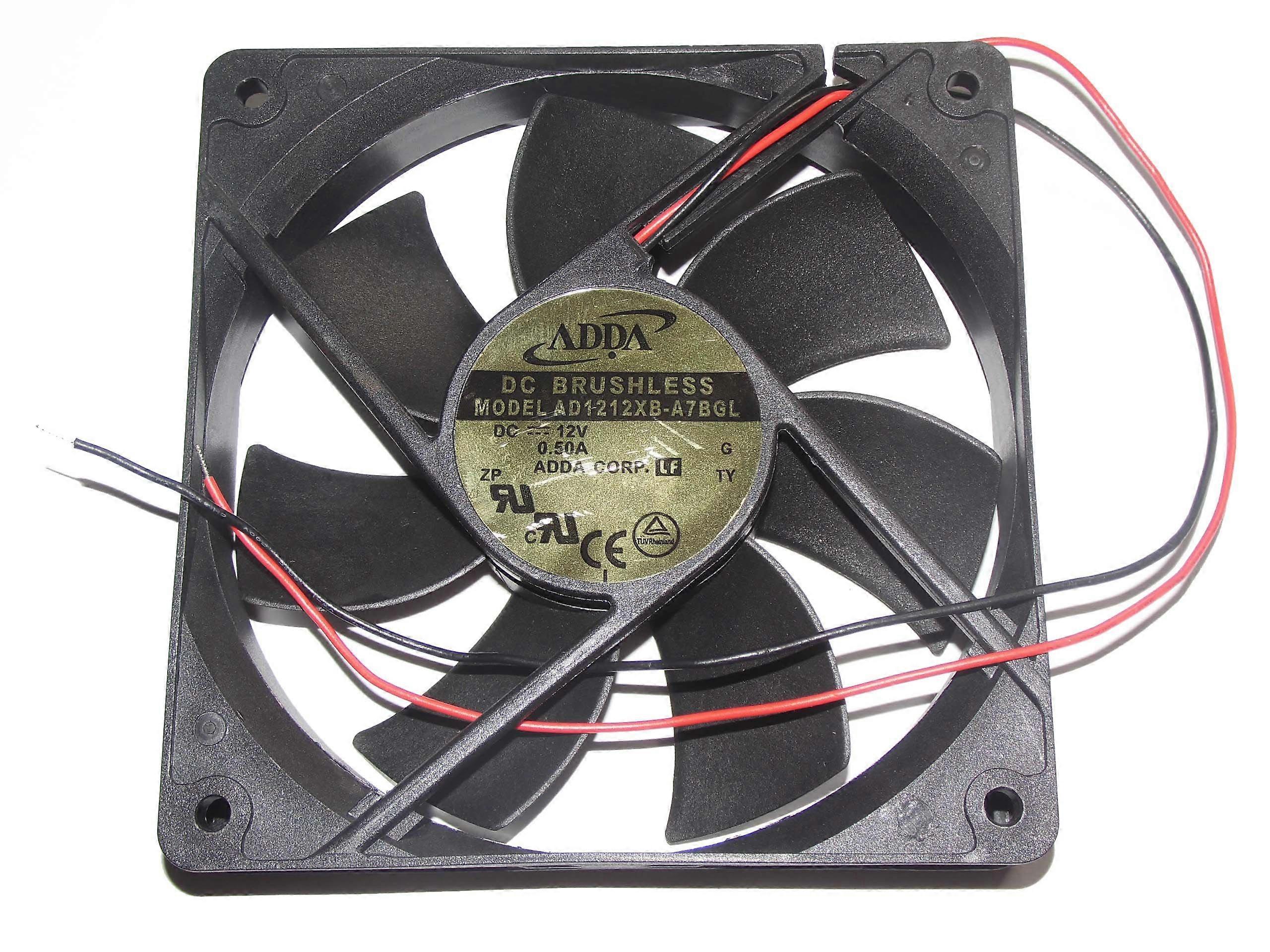 12cm 12V 0.5A AD1212XB-A7BGL 2Wire ADDA 120x25mm Case Fan