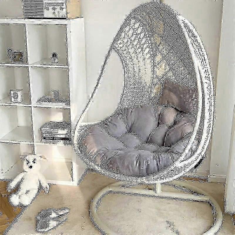 Balcony Office Garden Rocking Chair Rattan Chairs Cushions Swing Hanging Basket Chair Cushion Egg Chair Hammock Cushion
