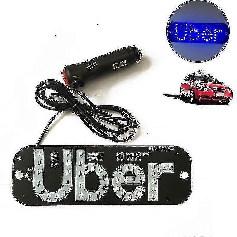 12v Led Car Taxi Cab Indicator Energy Saving Windscreen Sign Windshield Light Lamp