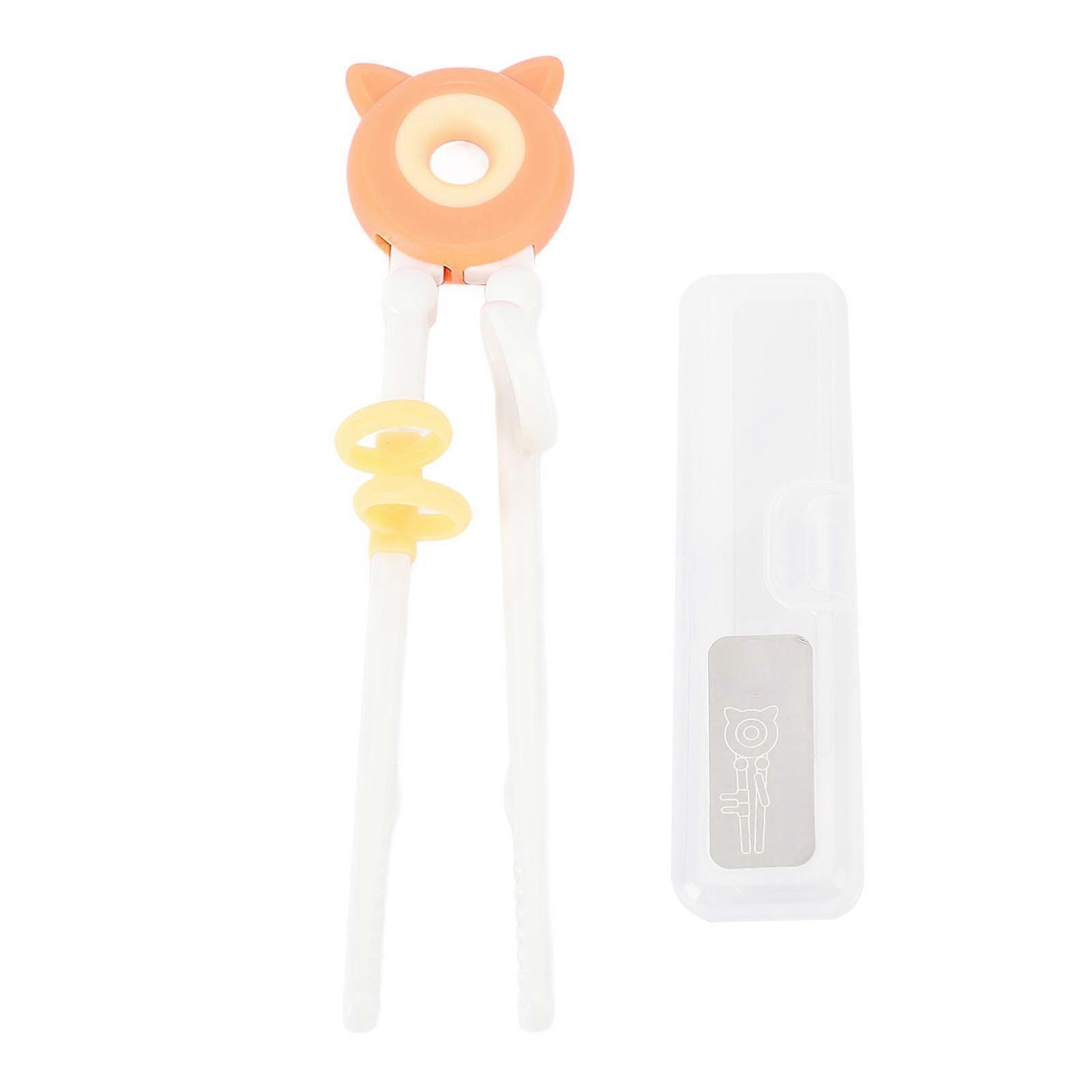 Kids Training Portable Learning Helper Lightweight Toddler Chopsticks for Children Aged 6 Months and Older