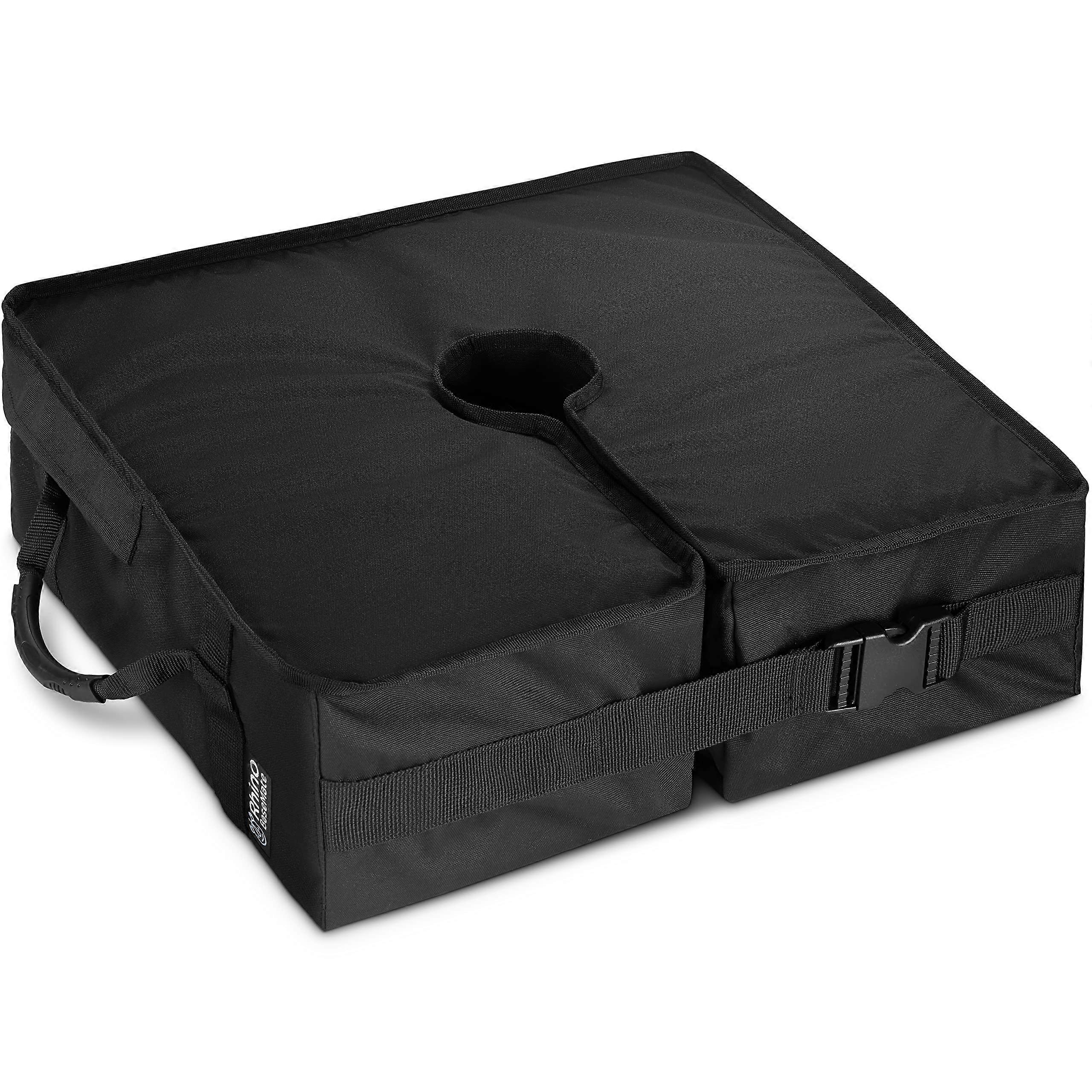 BaseMate Square Umbrella Base Weight 18 Inch for Offset and Cantilever Umbrellas - Easy Setup with Side-Slot Opening