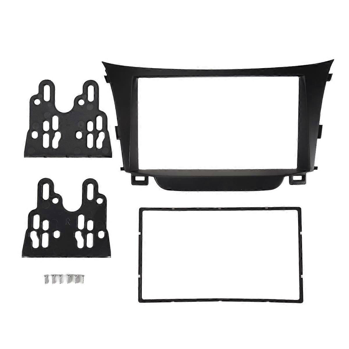 1 Set Auto 2 Din Autoradio Stereo Fascia Dash Frame Adattatore per I30 2011