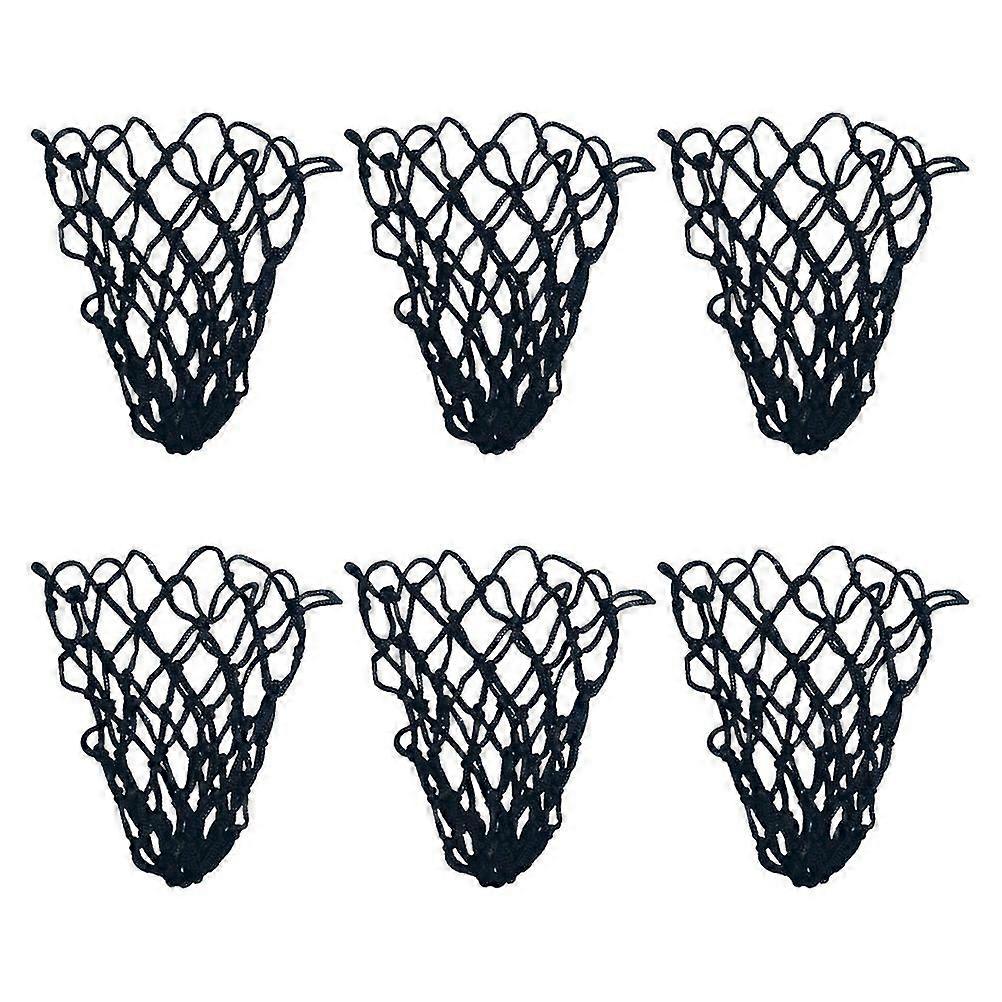 6pcs Professional Billiard Drop Ball Pockets Coton Billiard Net Sacs Billiard Rangement Supports