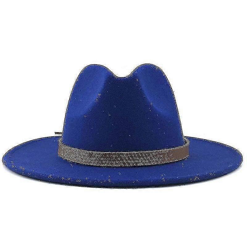 Bred Brem Høst Trilby Caps, Vinter Panama Hatt