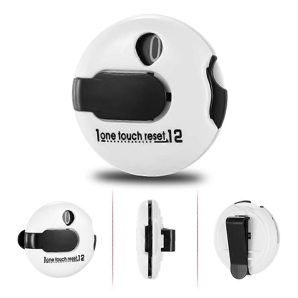 Small Golf Stroke Counter Mini Score Counter Simple Attachment Scorekeer Golf One Reset Counter