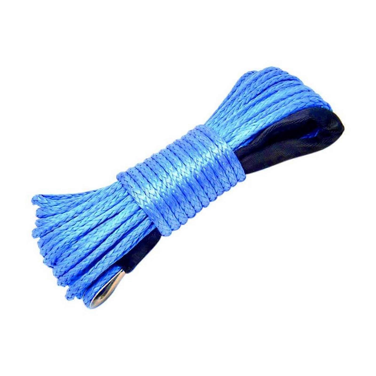 Synthetic Winch Rope Set 7700 Lb Capacity Winch Line Cable ATV UTV SUV Truck Offroad Accessories Rubber Stopper