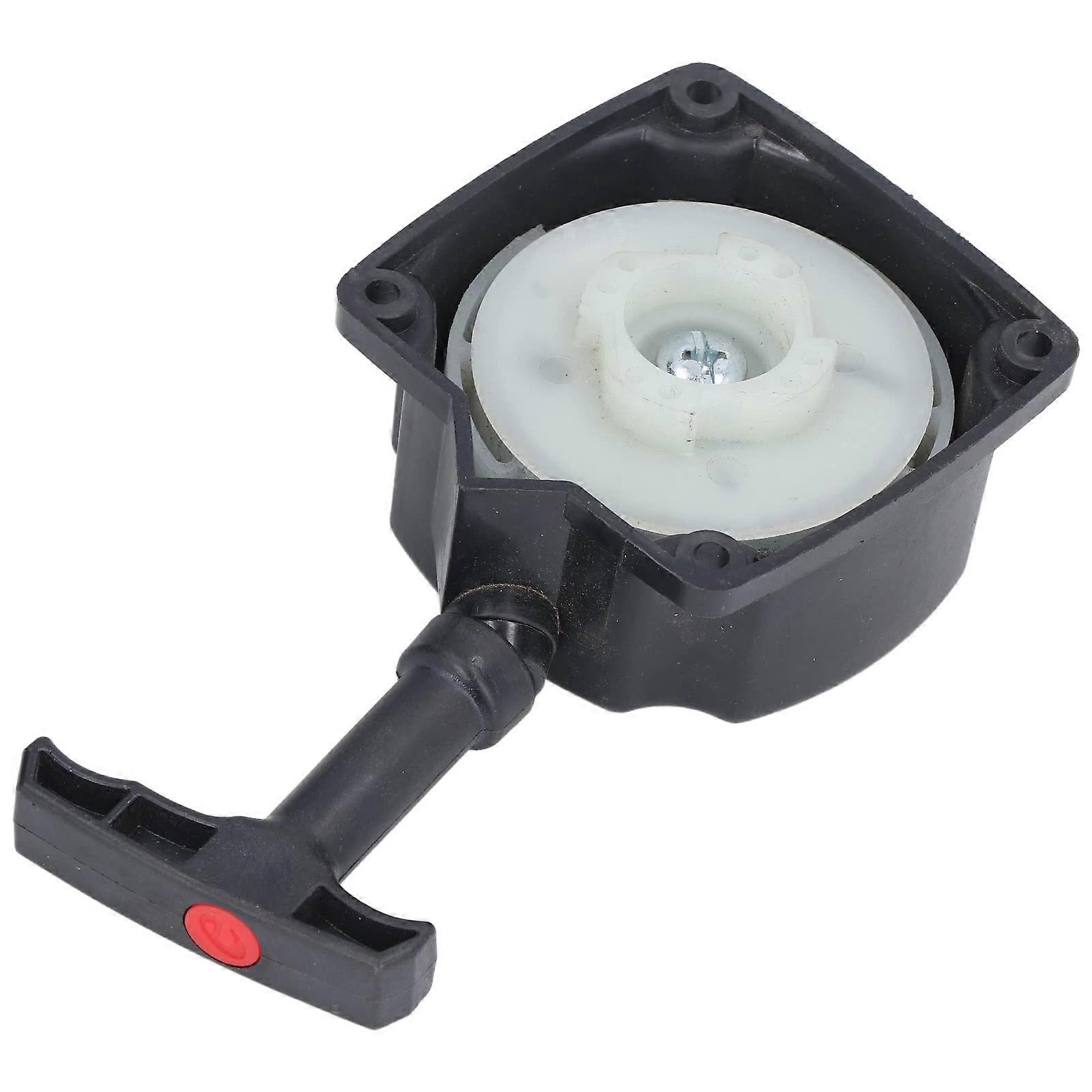 Pull Starter, Hand Pull Starter Replacement ABS Starter Assembly Lawn Mower Generator Parts