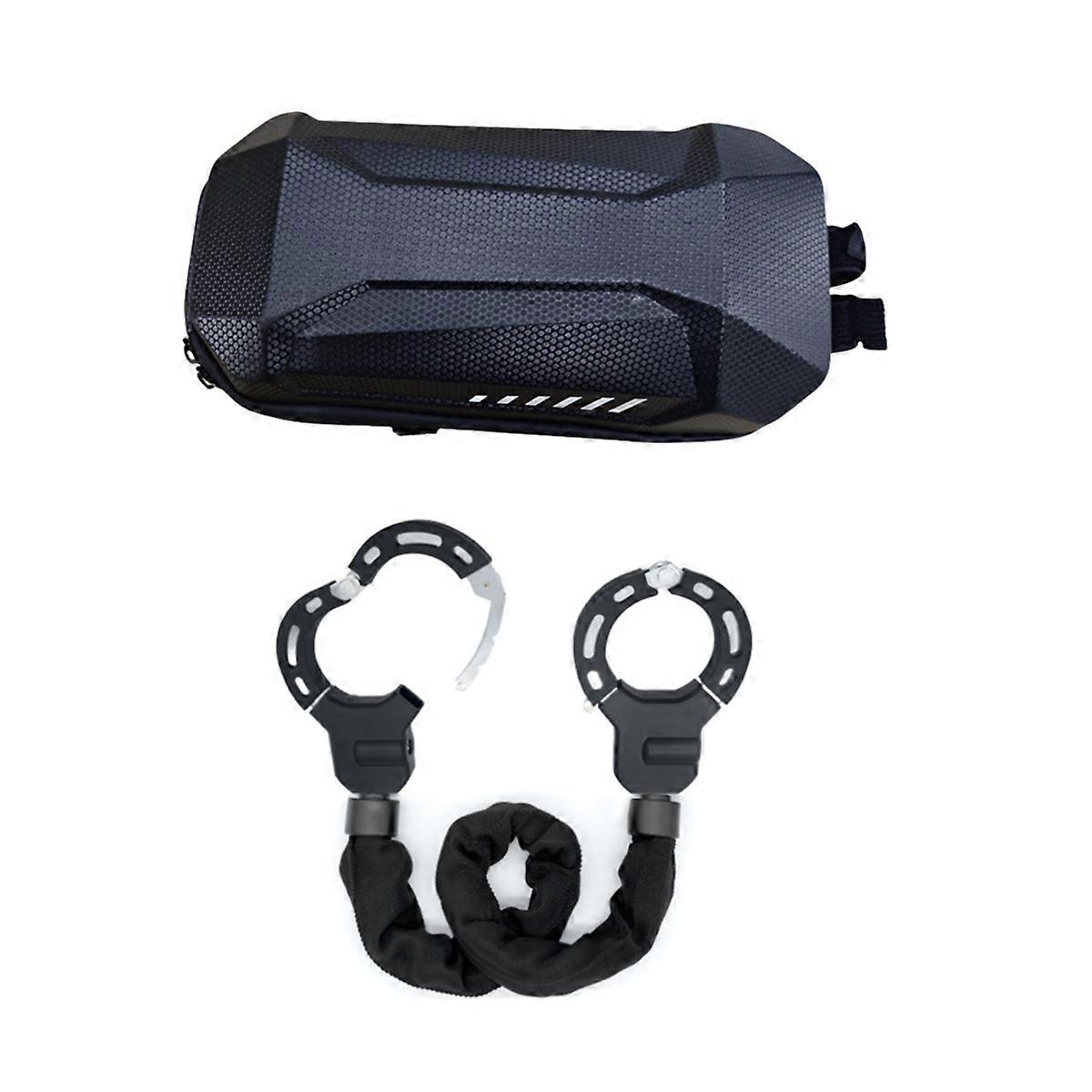 Electric Scooter Lock with Scooter Bag - Anti-Theft Chain Lock, Weatherproof Security for E-Scooters