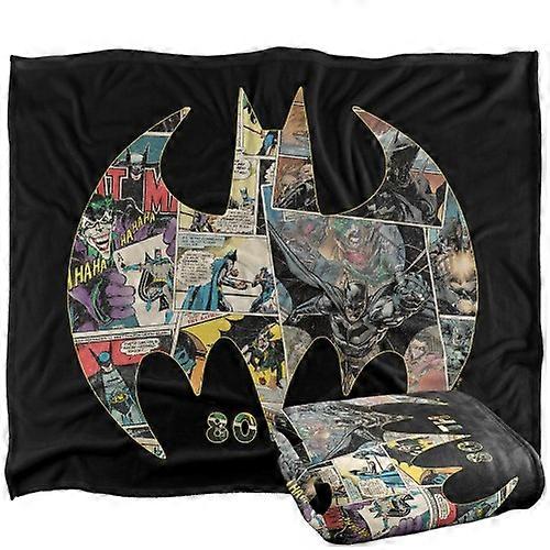 Cobertor de Quadrinhos Batman 80th