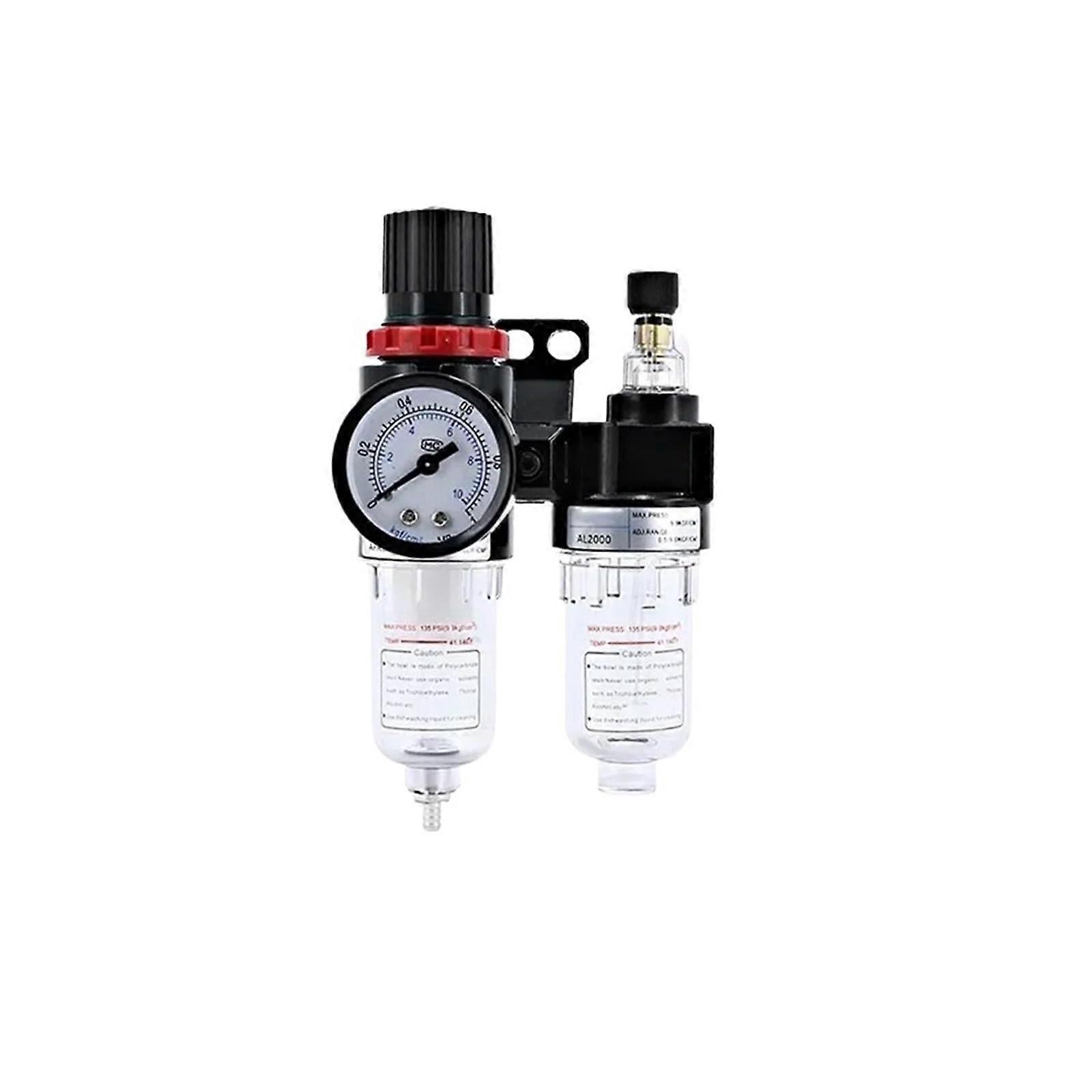 Air Filter Air Compressor Oil Water Separator with Pressure Valve AFC2000, 1 Set, Durable and Efficient Performance