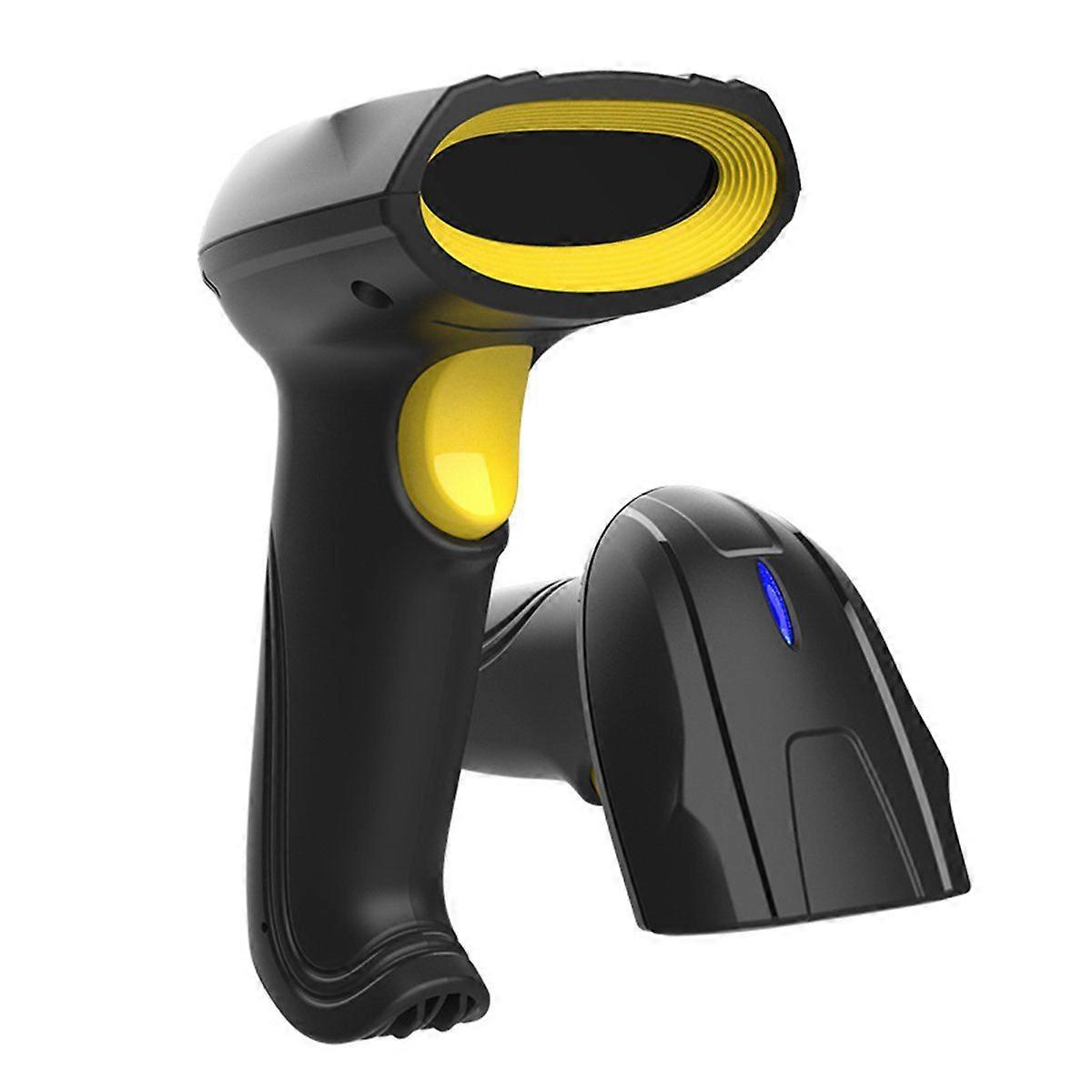 Scanner laser imaging wireless Bluetooth barcode scanner supermarket chain warehouse inventory QR code scanner - 2D imaging wireless code scanning